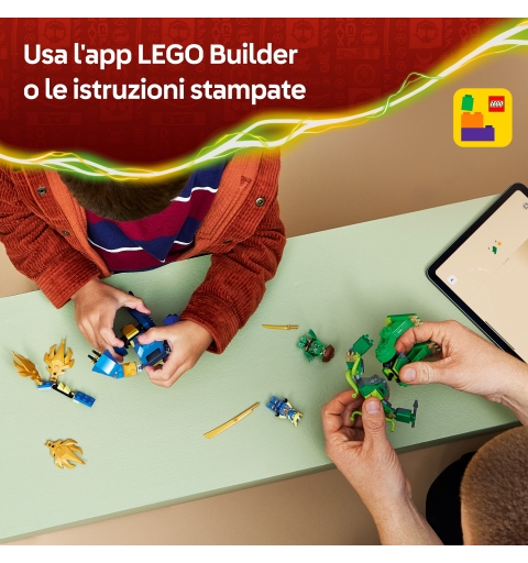 LEGO NINJAGO Duell mit Jays Drachen-Mech