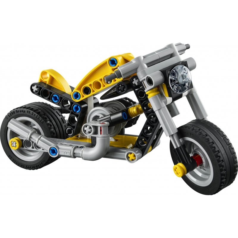 LEGO Technic Yellow Motorbike
