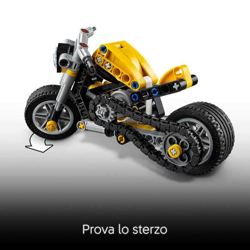 LEGO Technic Moto jaune