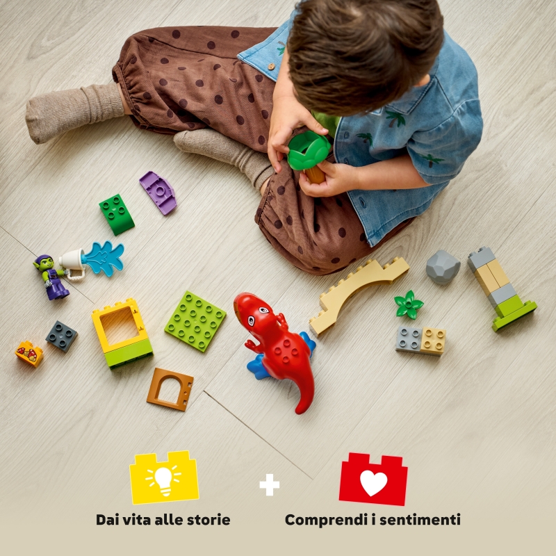 LEGO DUPLO Spidey-Rex contre le Bouffon Vert