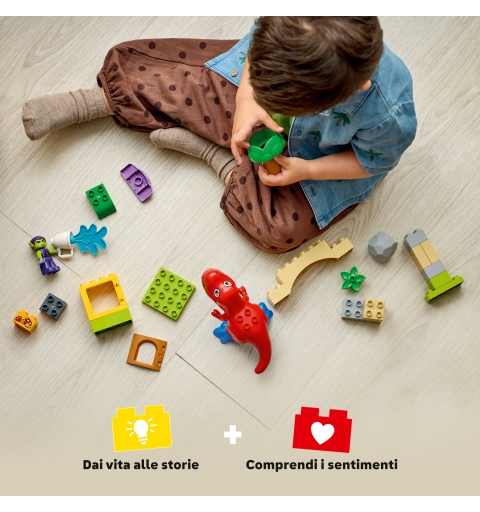 LEGO DUPLO Dinosauro Spidey-Rex vs. Goblin