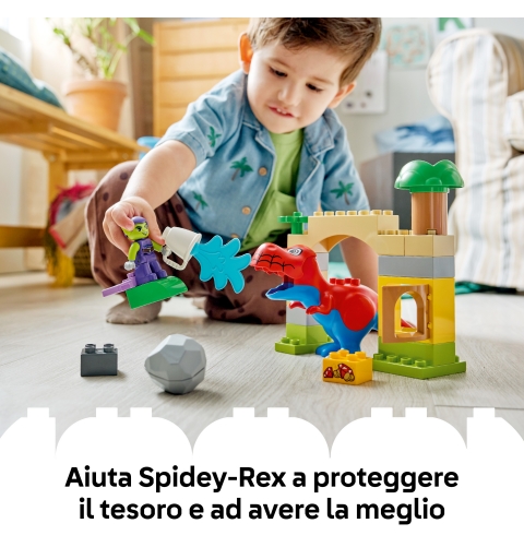 LEGO DUPLO Spidey-Rex contre le Bouffon Vert