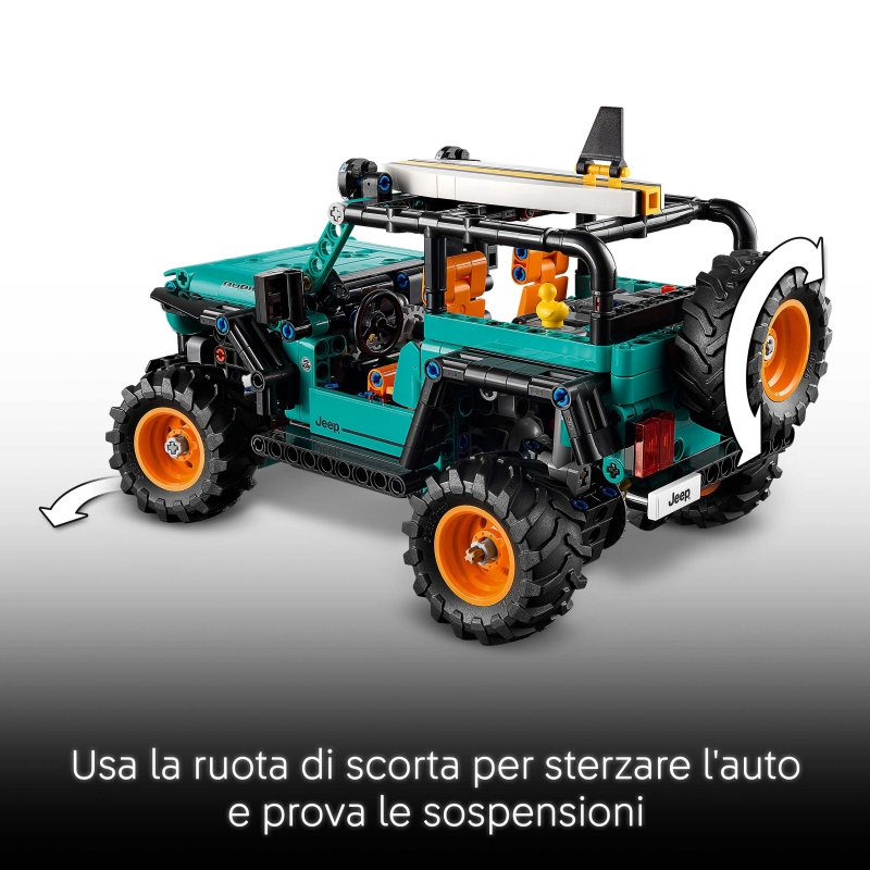 LEGO Technic Jeep® Wrangler Rubicon SUV