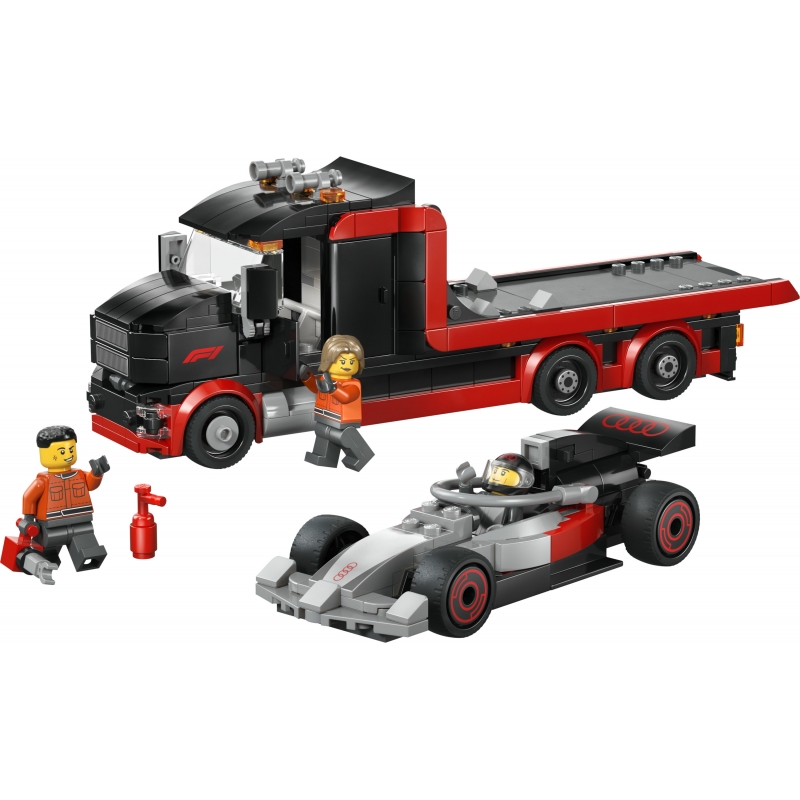 LEGO City F1® Truck mit Audi F1® Rennwagen
