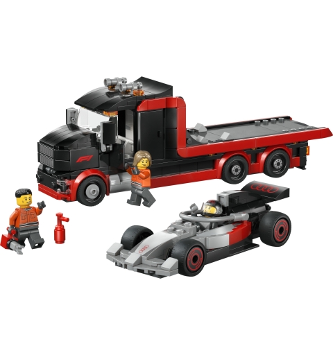 LEGO City Camion de F1® avec voiture de course de F1® Audi