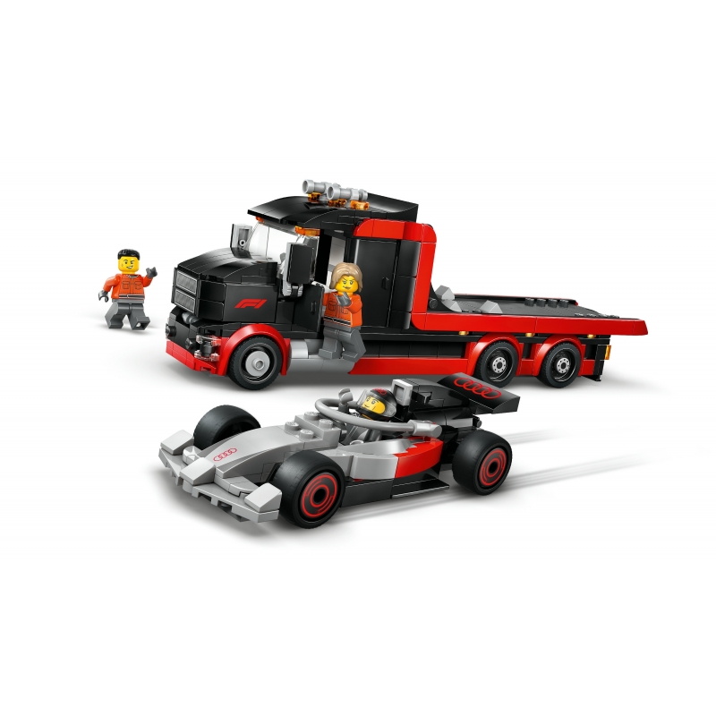 LEGO City F1® Truck mit Audi F1® Rennwagen