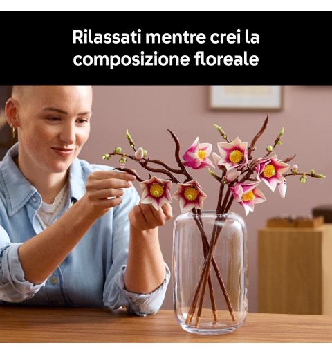 LEGO Botanicals Rametti di magnolia