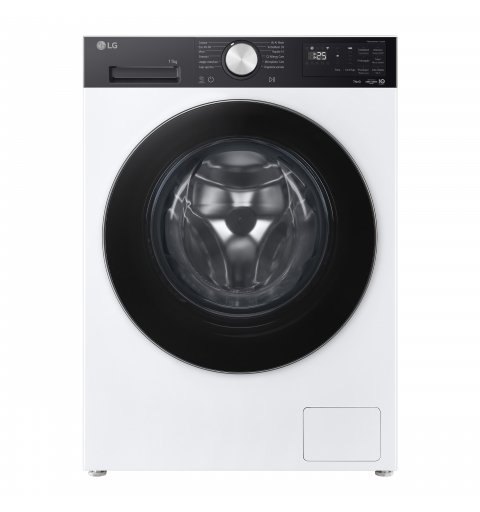 LG F4NX5009TKC Lavatrice Intelligente 11 kg Classe A-40% Bianco Nero