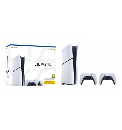 Sony PS719022602 Console de jeu 1 To Wifi Noir, Blanc