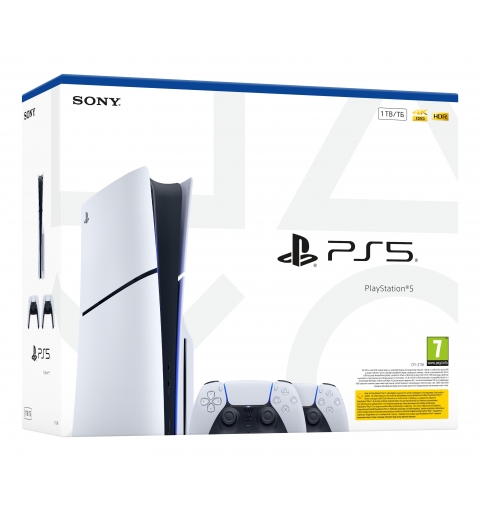 Sony PS719022602 juego para PC 1 TB Wifi Negro, Blanco