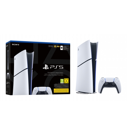 Sony PlayStation 5 Digital E Chassis (Slim) 825 GB Wi-Fi Nero, Bianco