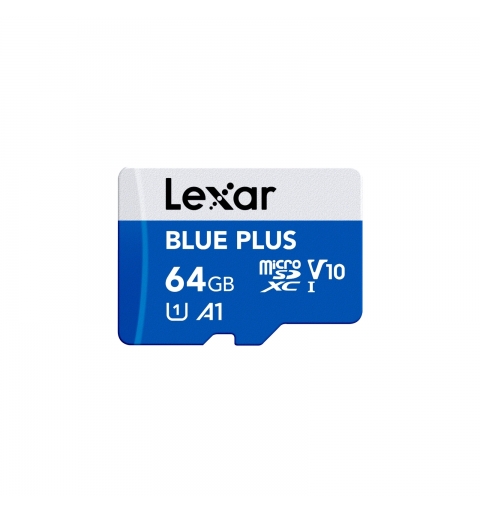 Lexar BLUE PLUS 64 GB MicroSDXC UHS-I