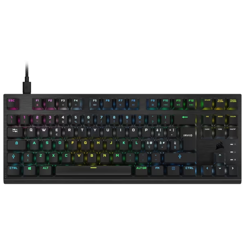 Corsair K60 PRO TKL clavier Gaming USB QWERTY Italien Noir