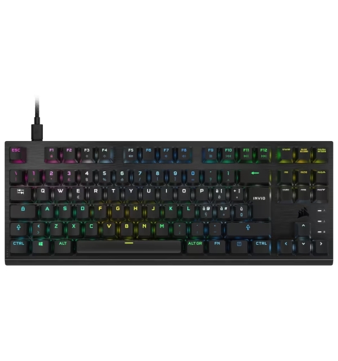 Corsair K60 PRO TKL teclado Juego USB QWERTY Italiano Negro