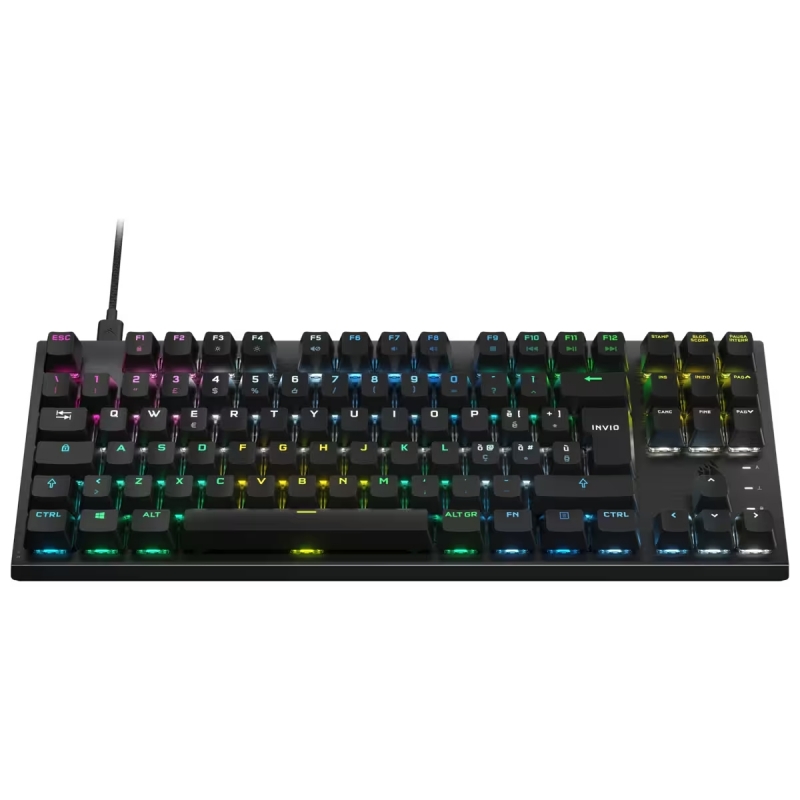 Corsair K60 PRO TKL keyboard Gaming USB QWERTY Italian Black