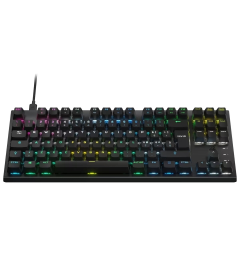 Corsair K60 PRO TKL teclado Juego USB QWERTY Italiano Negro