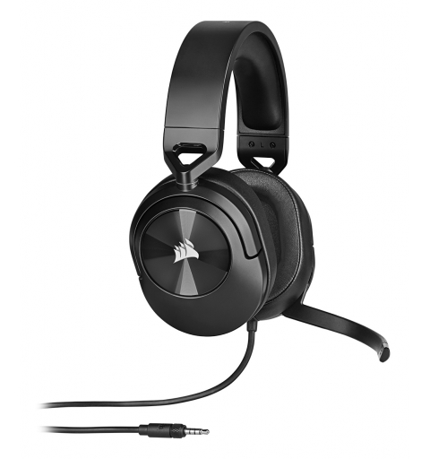 Corsair HS55 STEREO Auriculares Alámbrico Diadema Juego Carbono