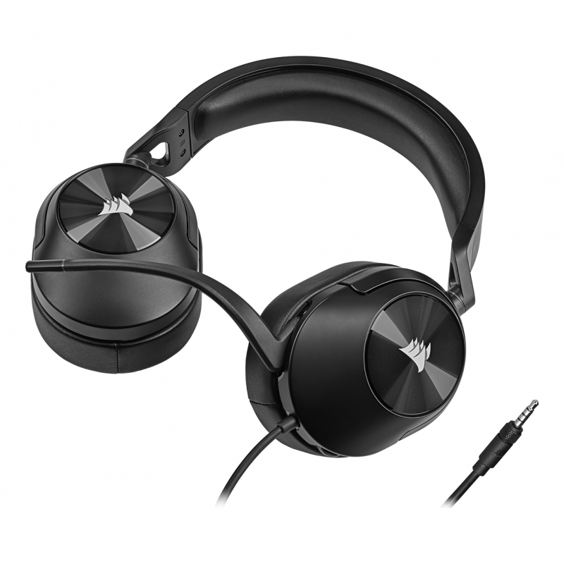 Corsair HS55 STEREO Casque Avec fil Arceau Gaming Charbon