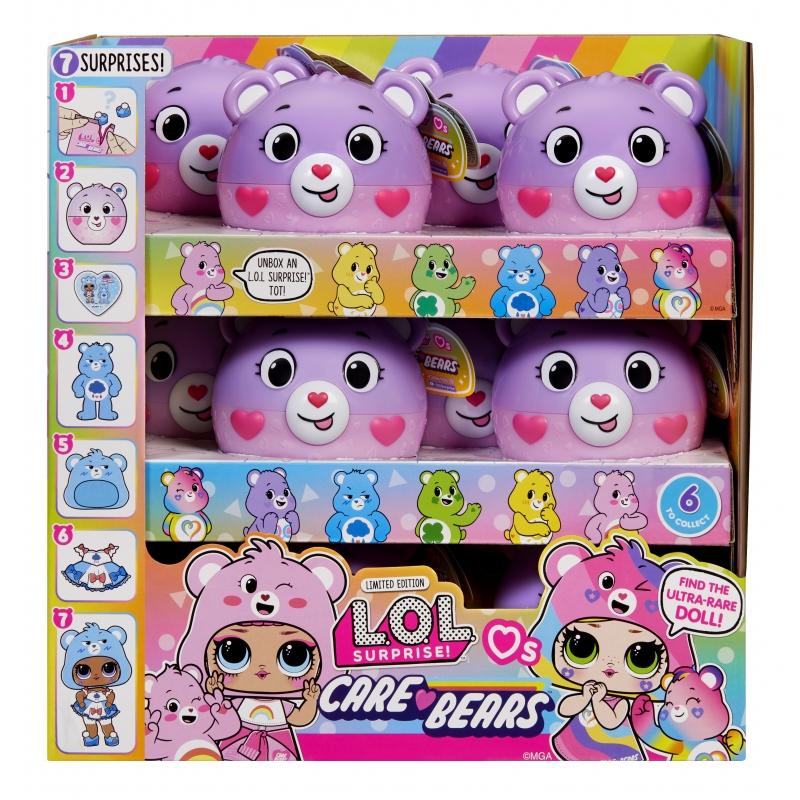 L.O.L. Surprise! L.O.L. Surprise Loves Care Bears Tots Asst