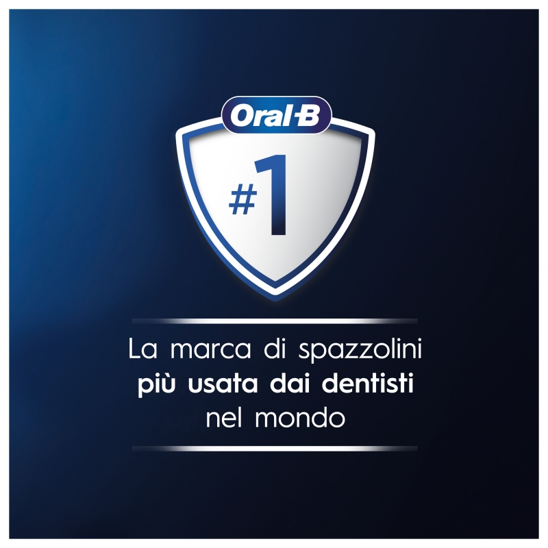 Oral-B Spazzolino Elettrico Ricaricabile iO 3 Nero, 1 Custodia Da Viaggio. 1 Spazzolino
