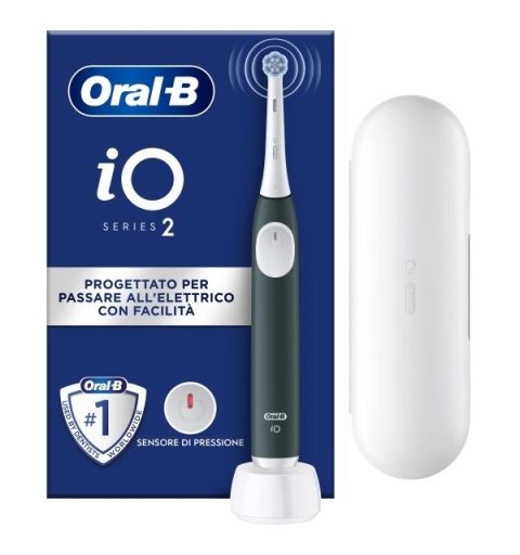 Oral-B iO2 Adulte Brosse à dents vibrante Vert, Blanc