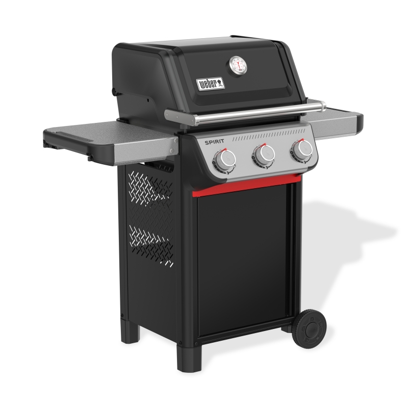Weber Spirit E-315 Barbecue Ensemble de cuisson Gaz de pétrole liquéfié Noir, Acier inoxydable 7030 W