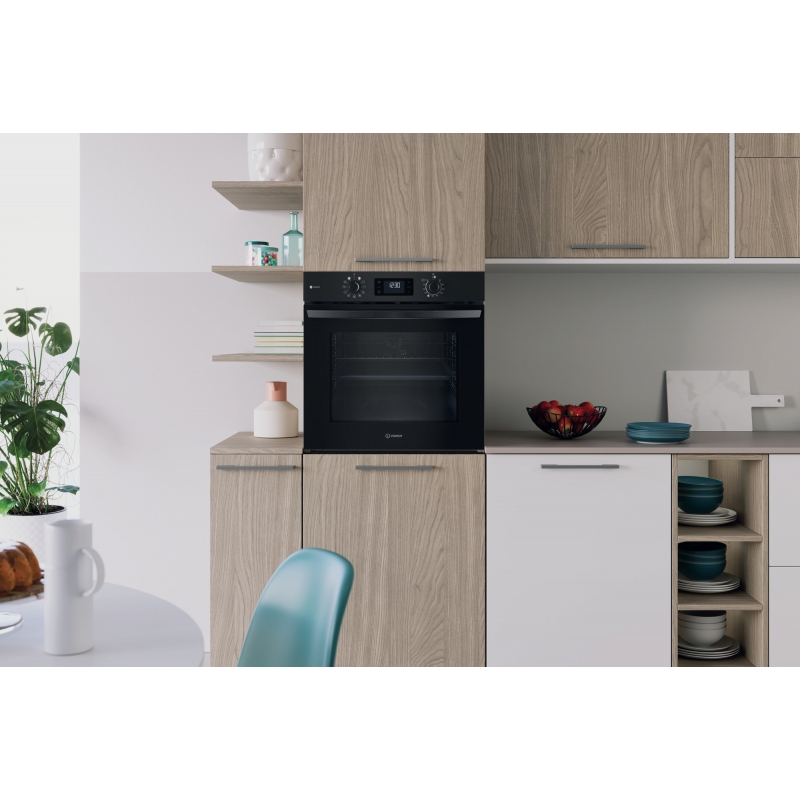 Indesit IO 258HS B forno multifunzione Mate 11Funzioni totali classe A+ 71Lt Funzione Vapore, Idrolisi
