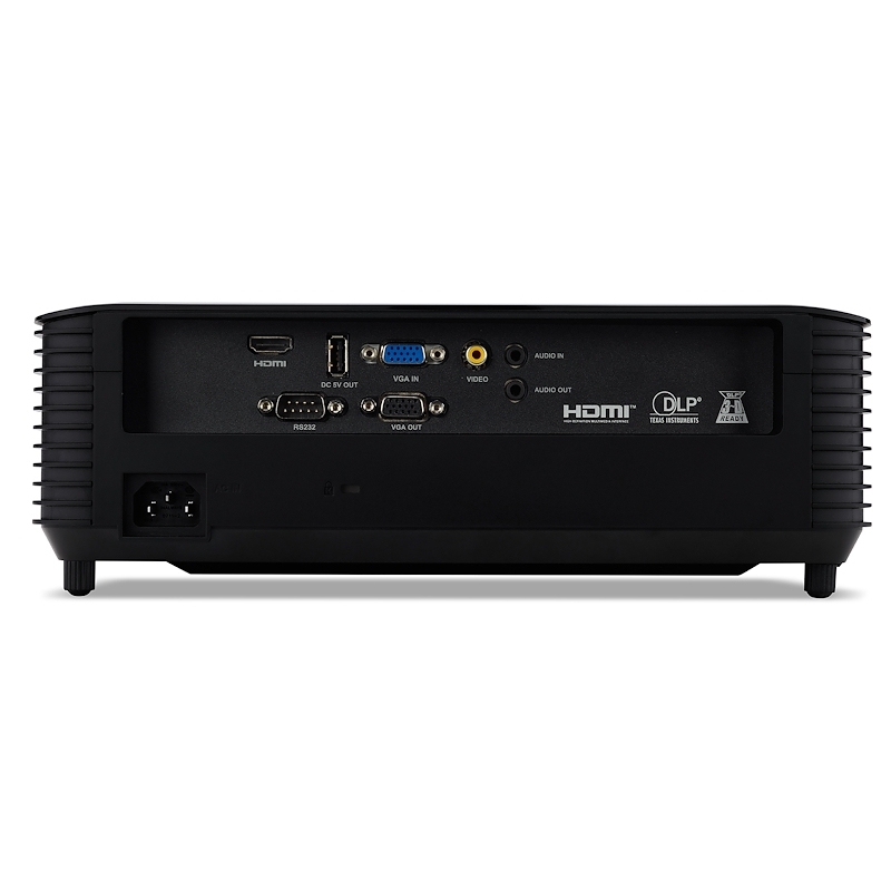 Acer X129H Proyector de alcance estándar 4800 lúmenes ANSI DLP XGA (1024x768) 3D Negro