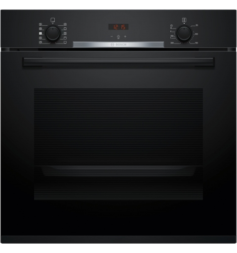 Bosch Serie 4 , Forno con vapore da incasso, 60 x 60 cm, Nero HQA334EB4