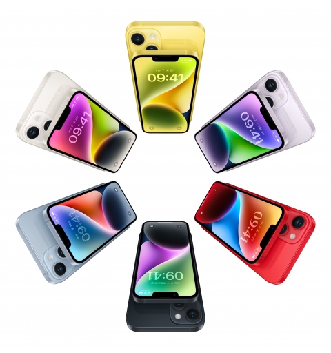 Apple iPhone 14 Plus 17 cm (6.7") Double SIM iOS 17 5G 256 Go Jaune