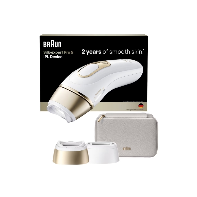 Braun Silk-expert Pro PL5210 IPL Lichtimpulstechnologie (IPL) Gold, Weiß