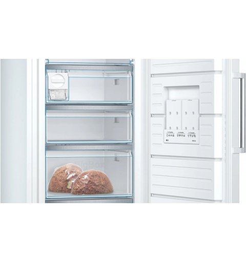 Bosch Serie 6 GSN54AWDV congelador Congelador vertical Independiente 328 L Blanco