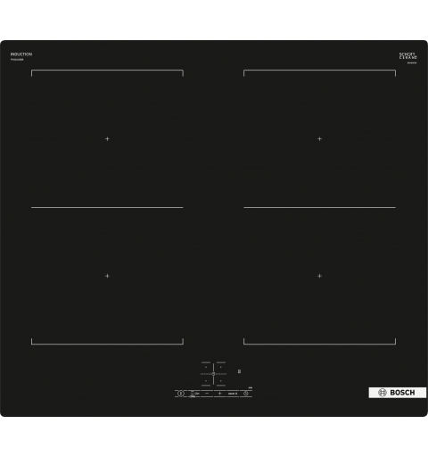 Bosch Serie 4 PVQ611BB6E Piano cottura a induzione 60 cm CombInduction Nero