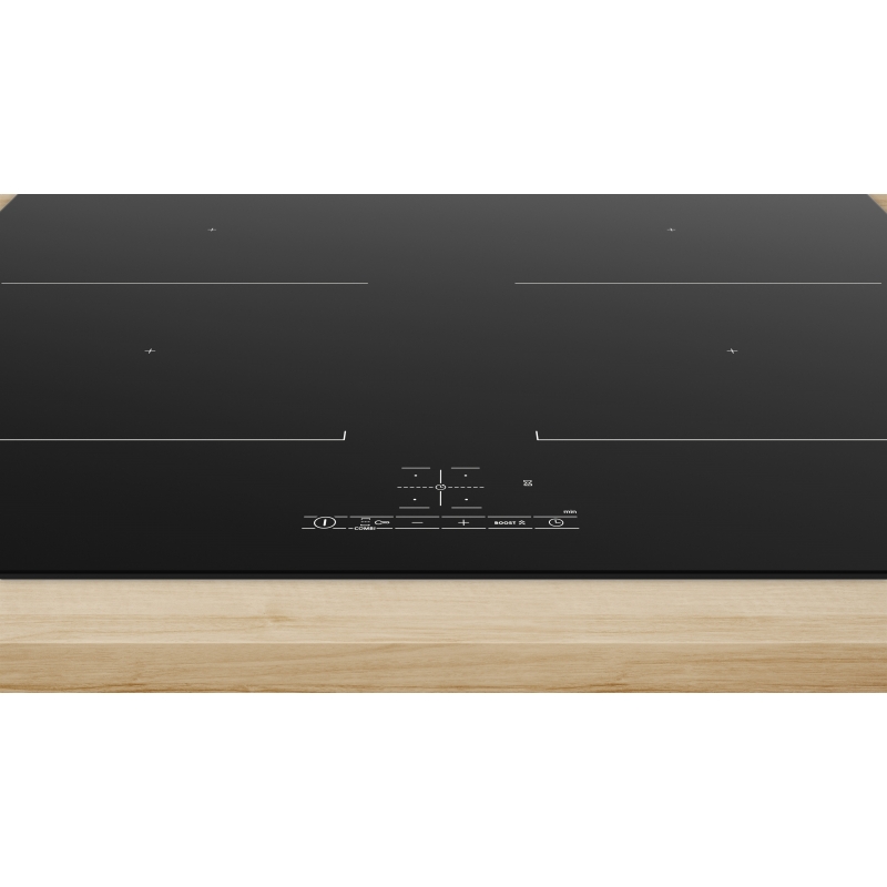 Bosch Serie 4 PVQ611BB6E hobs Negro Integrado 60 cm Con placa de inducción 4 zona(s)