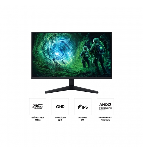 Samsung Monitor Gaming Odyssey G5 - G53F da 27" QHD Flat