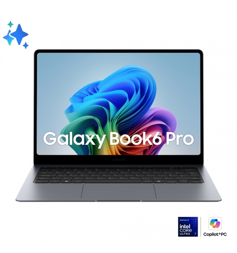 Samsung NP940XJG-KG1IT laptop Copilot+ PC Intel Core Ultra 7 356H 35.6 cm (14") Touchscreen WQXGA+ 32 GB LPDDR5x-SDRAM 1 TB SSD