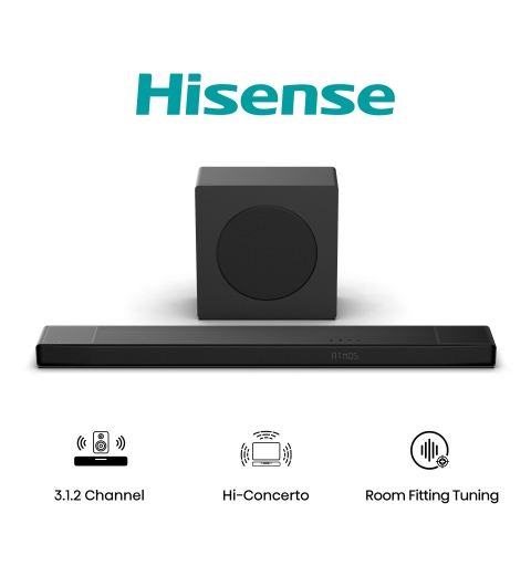 Hisense AX3120Q Schwarz 3.1.2 Kanäle 440 W