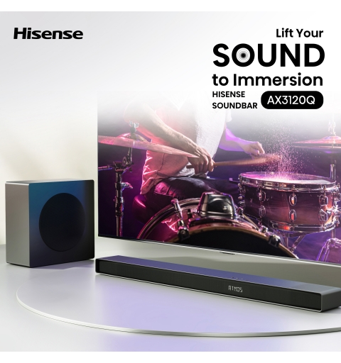 Hisense AX3120Q Schwarz 3.1.2 Kanäle 440 W