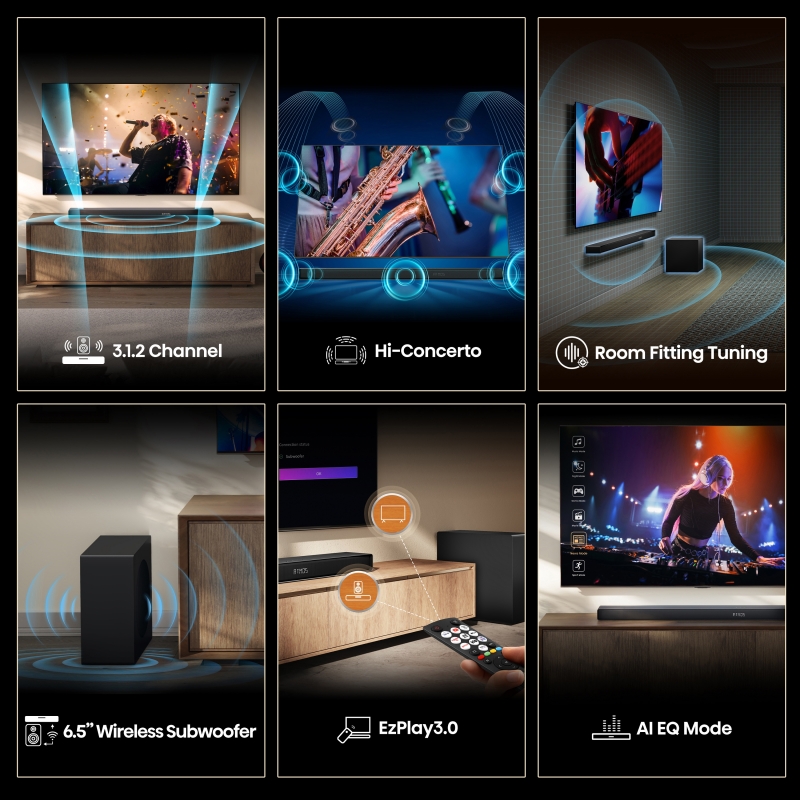 Hisense AX3120Q Dolby Atmos Soundbar