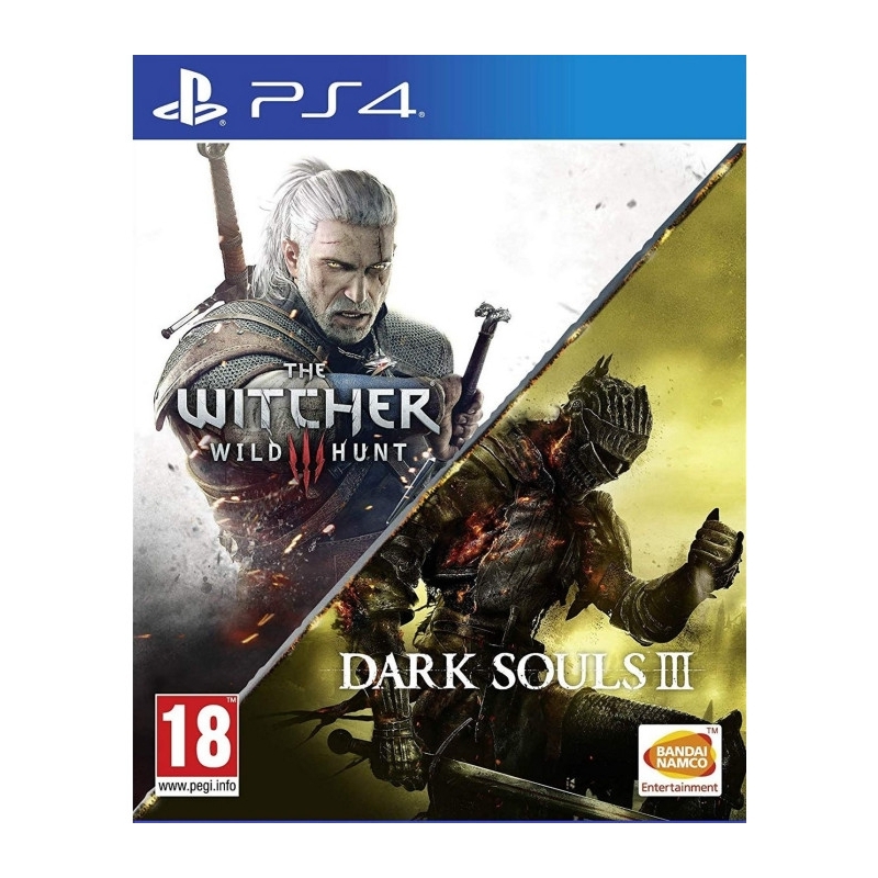 BANDAI NAMCO Entertainment The Witcher III Wild Hunt + Dark Souls III Compilation Inglés PlayStation 4