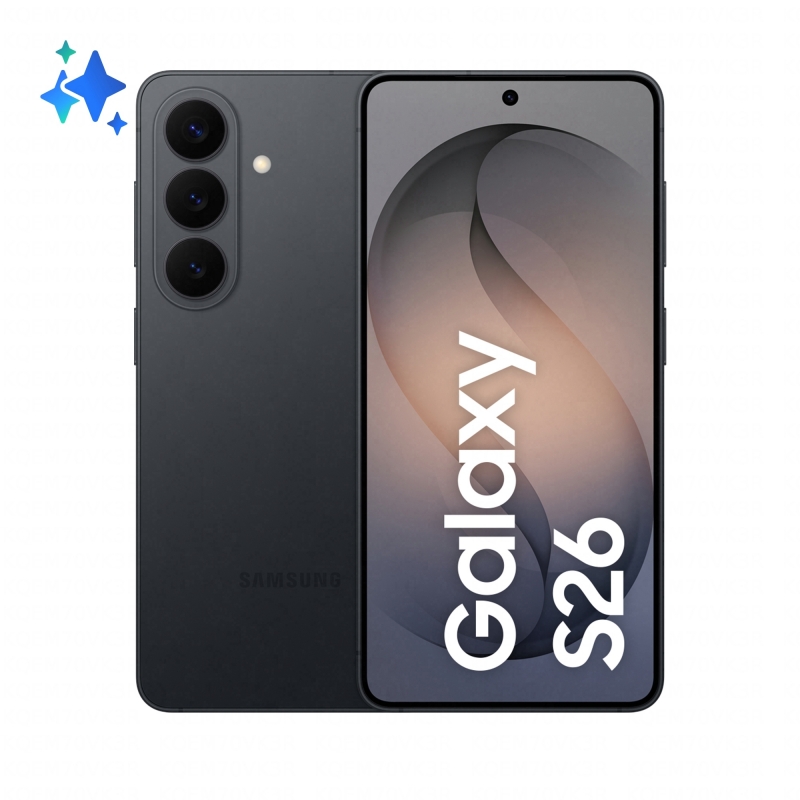 Samsung Galaxy S26 16 cm (6.3") Dual SIM Android 16.0 5G USB Type-C 12 GB 512 GB 4300 mAh Black