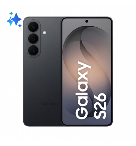 Samsung Galaxy S26 16 cm (6.3") Double SIM Android 16.0 5G USB Type-C 12 Go 512 Go 4300 mAh Noir