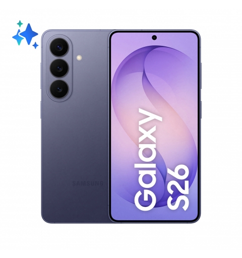 Samsung Galaxy S26 16 cm (6.3") Double SIM Android 16.0 5G USB Type-C 12 Go 512 Go 4300 mAh Violet