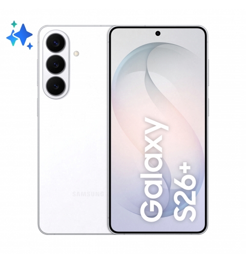 Samsung Galaxy S26+ 17 cm (6.7") Double SIM Android 16.0 5G USB Type-C 12 Go 512 Go 4900 mAh Blanc