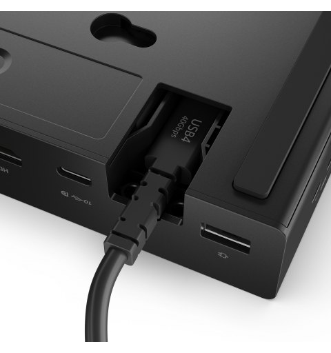 Lenovo ThinkPad USB4 Smart Dock 5500 with 135W Adapter Wired Black