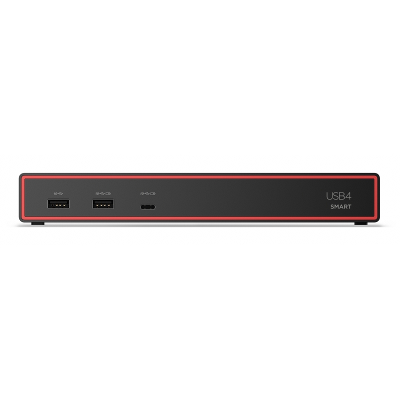 Lenovo ThinkPad USB4 Smart Dock 5500 Avec fil Noir
