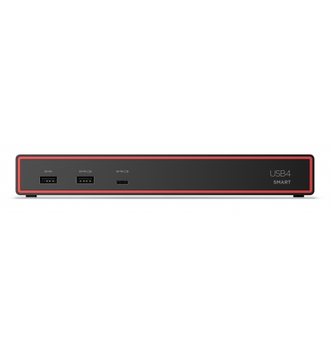 Lenovo ThinkPad USB4 Smart Dock 5500 Alámbrico Negro