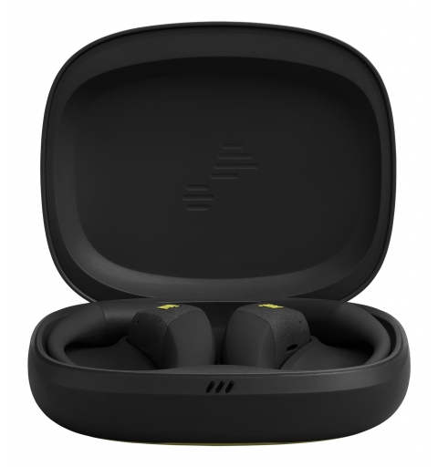 JBL Endurance Zone Cuffie Sportive Open-Ear True Wireless con Archetto Ergonomico, colore Nero e Giallo