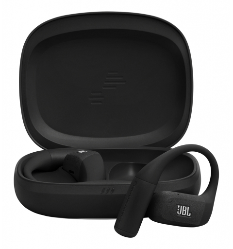JBL Endurance Zone Casque Sans fil Crochets auriculaires, Open-ear Sports Bluetooth Noir, Gris