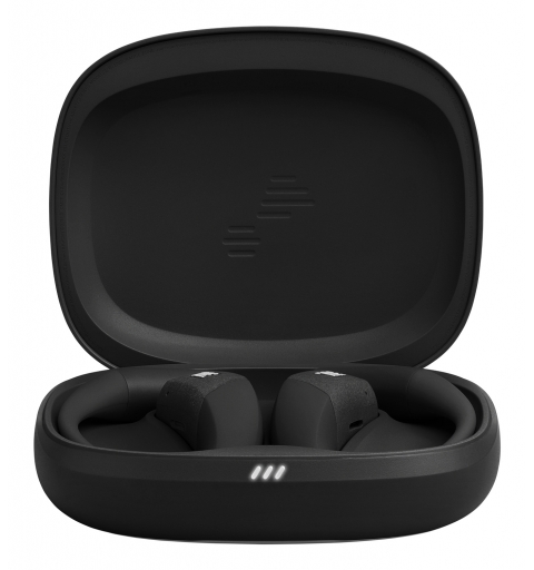 JBL Endurance Zone Cuffie Sportive Open-Ear True Wireless con Archetto Ergonomico, colore Nero e grigio